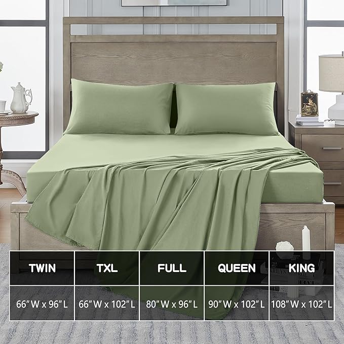 FreshCulture Twin XL Flat Sheet - Image 5