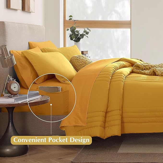 Monbix Queen Comforter Set - Image 6