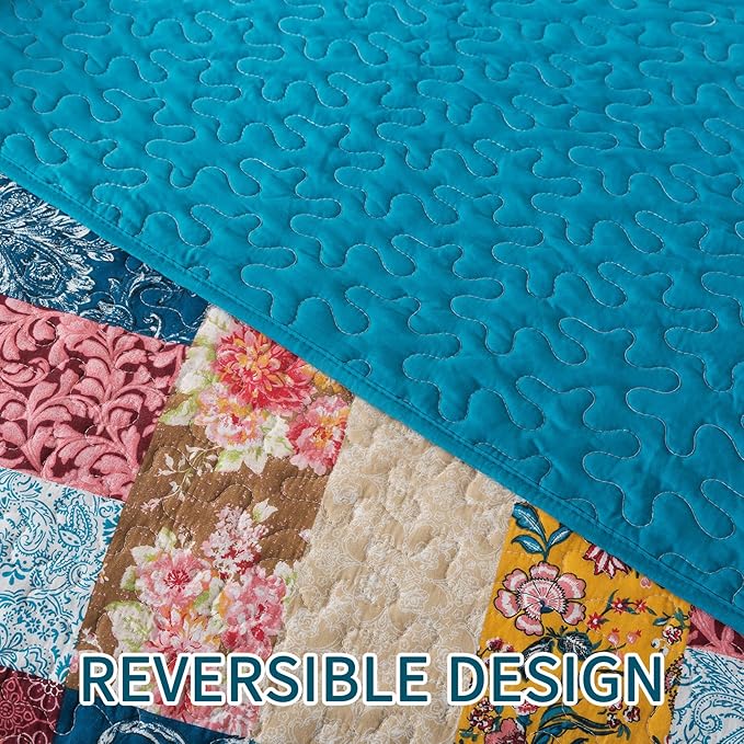 BEDIFANY Cotton King Quilt Set - Image 5