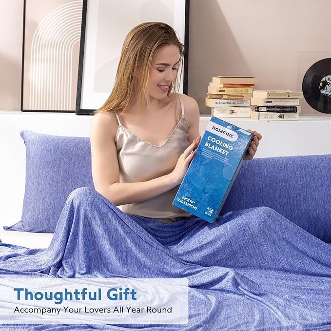 HOMFINE Cooling Blankets for Hot Sleepers - Image 6