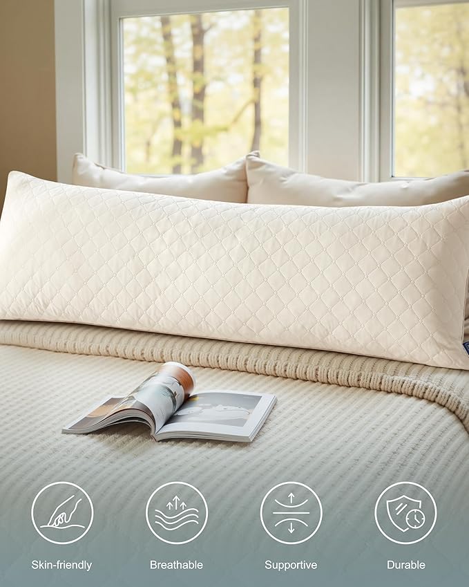 YZ HOME Long Body Pillow for Adults - Image 2