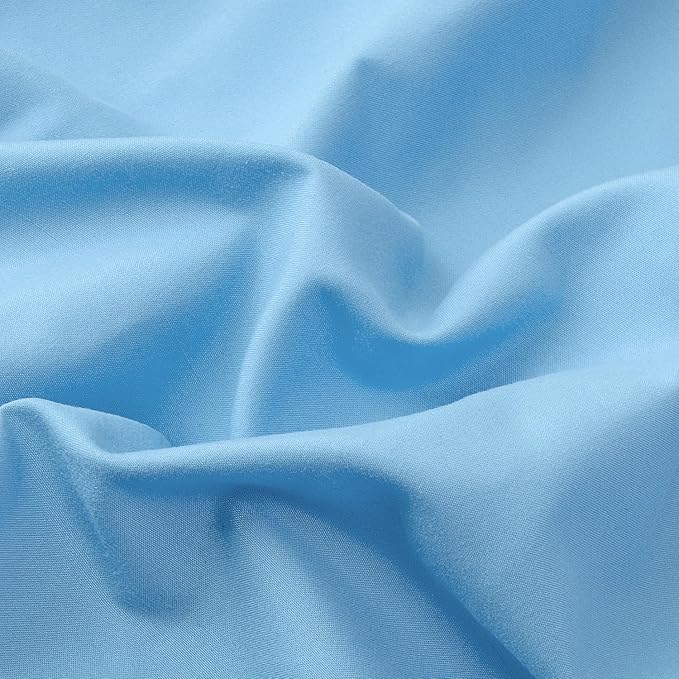 Lirex Flat Sheet, Full Size Extra Soft Brushed Microfiber 1800 Microfiber Flat - Image 3