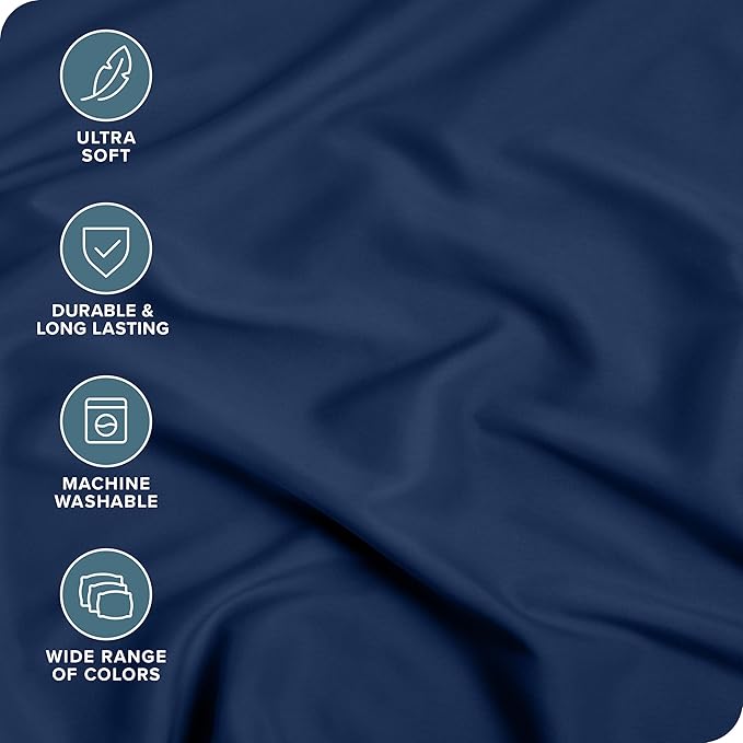 Bare Home 5-Pack Fitted Bottom Ultra-Soft Sheets Queen - Image 2