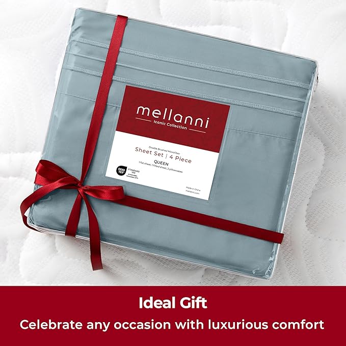 Mellanni Extra Deep Split King Sheets - Image 9