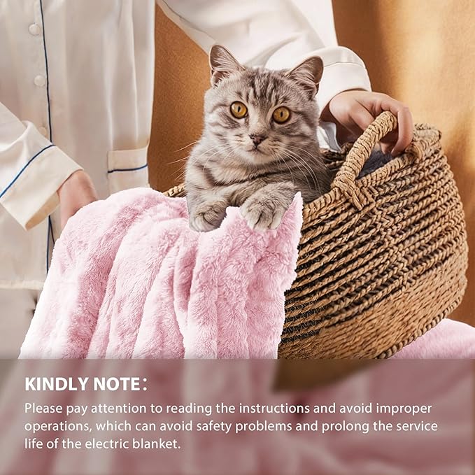 Homemate Electric Heated Blanket Queen Size - Image 6
