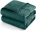 Kivik Cooling Weighted Blanket for Adults, 20 lbs Breathable Minky Dot Heavy by Kivik