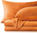 BEDELITE Flannel Sheets Twin Size Burnt Orange by BEDELITE