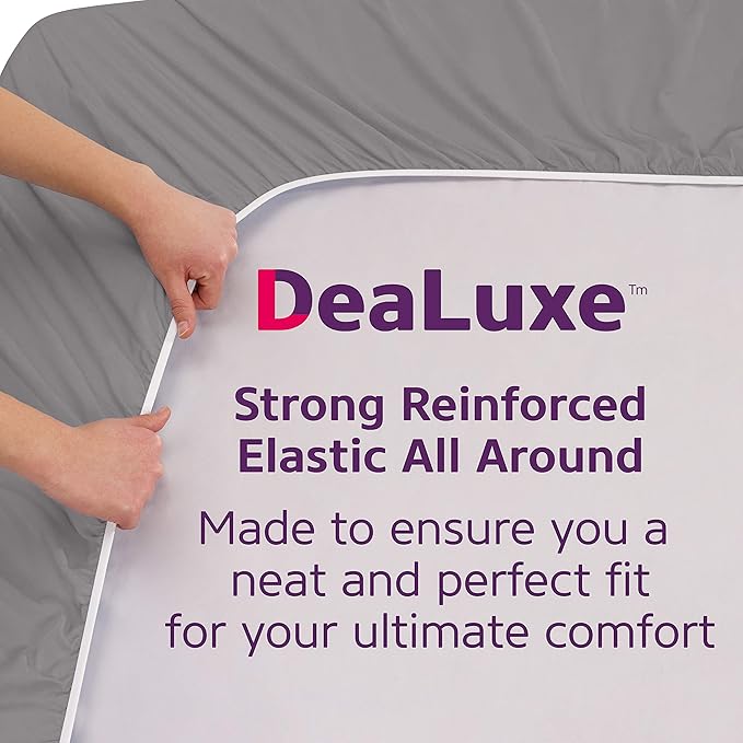 King Fitted Sheet Deep Pocket – Extra Deep Pocket Fitted Sheet King Size 18” - Image 4