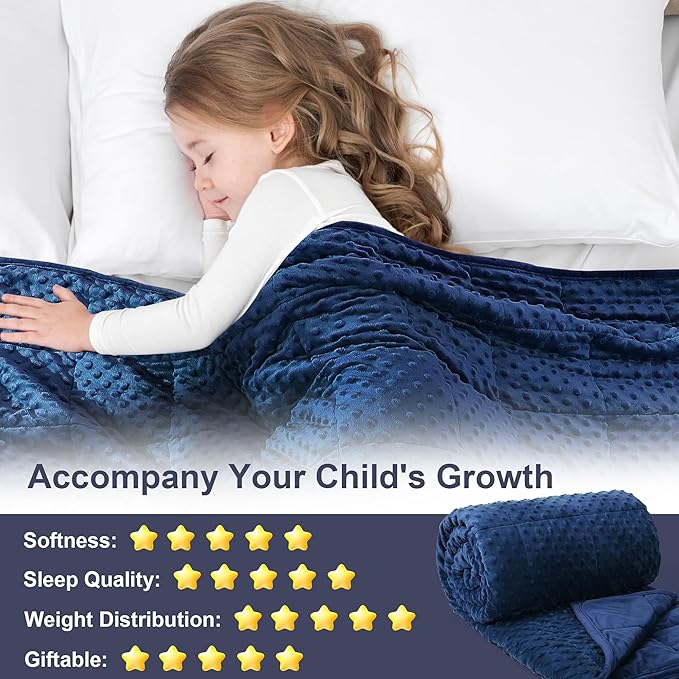 Alomidds Weighted Blanket, Luxury Velvet Weighted Blankets - Image 2