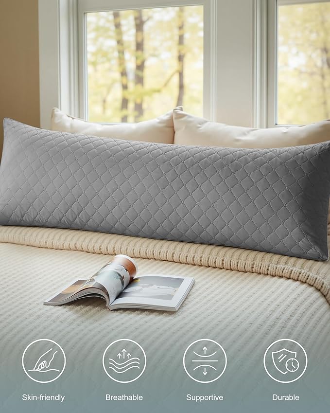 YZ HOME Long Body Pillow for Adults - Image 2