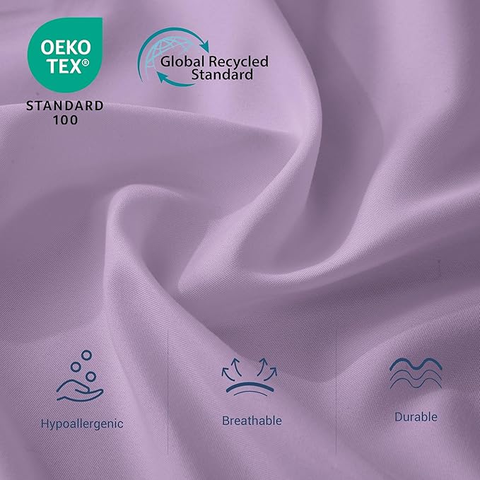 Bulk Full Flat Sheets Only, 6 Pack Quick Sort Top Bed Sheet, Color-Coded Label - Image 2