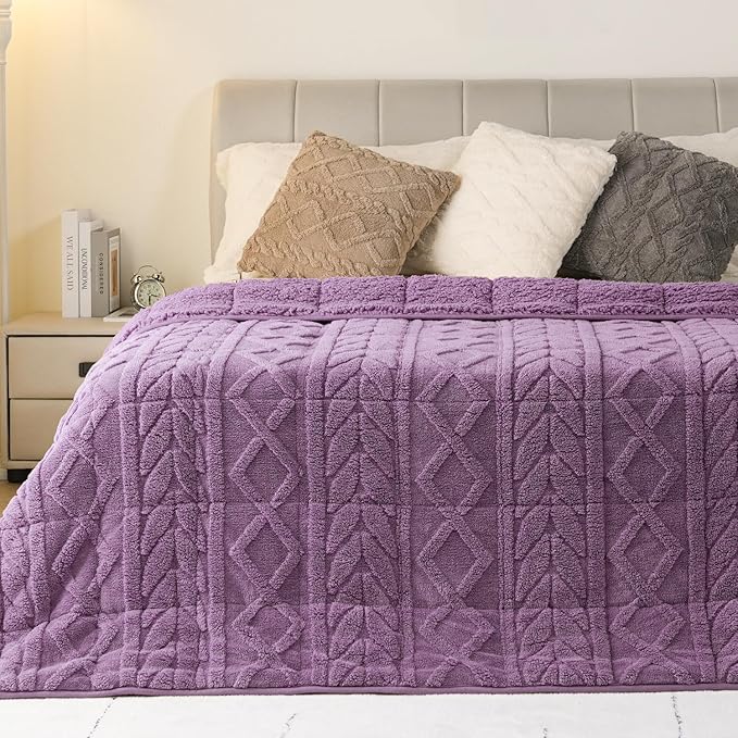 Cottonblue Jacquard Weighted Blanket 15 lbs - Image 9