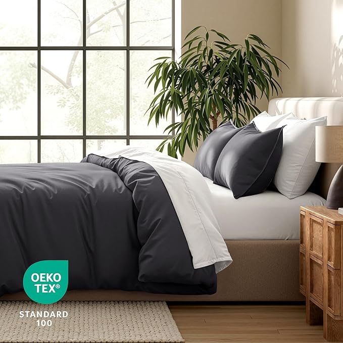Bare Home Bedding Duvet Cover California King Size - Image 5