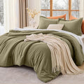 MUXHOMO Full Comforter Set, All Season Ultra Soft Down Alternative Bedding by MUXHOMO