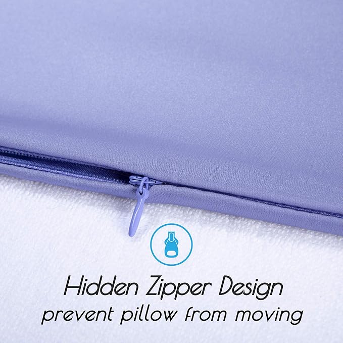 100% Mulberry Silk Pillowcase for Hair and Skin, - Image 4