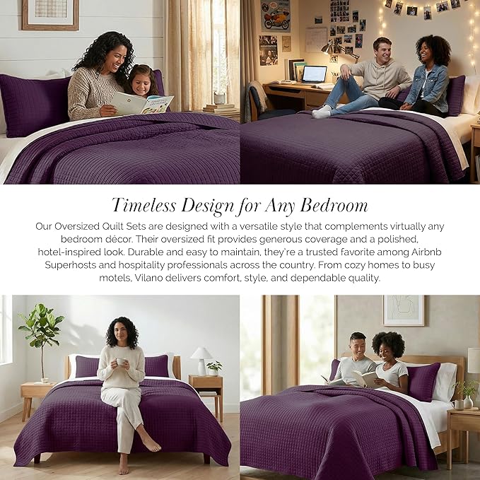 Southshore Fine Living, Inc. Twin XL Comforter Quilt Set, Dorm Bedding - Image 6