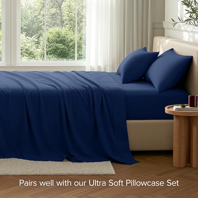 Bare Home King Flat Sheet - Image 7