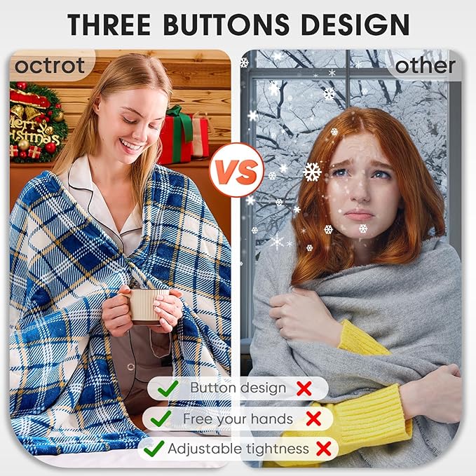 Heated Electric Blanket Twin Size, 62X84 Heating Blanket - Image 8