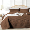 akkialla King/Cal King Size Quilt Bedding Set, Modern Style Geometric Pattern by akkialla