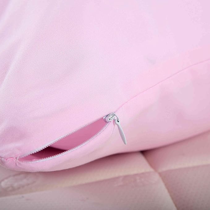 EVOLIVE Body Pillow Cover 21"x54", Ultra Soft Microfiber Pillowcase - Image 5
