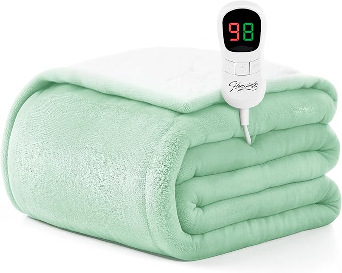 Homemate Electric Heated Blanket Full Size by Homemate