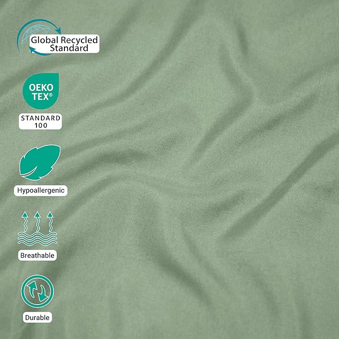 ZPECC Bulk Flat Sheets Only Twin Size 6 Pack, Easy Sort Top Bed Sheet by - Image 4