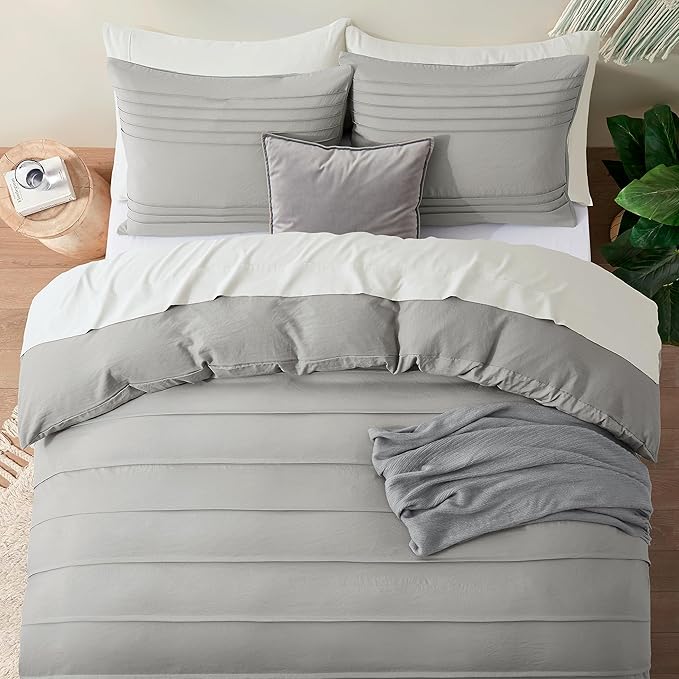 Oli Anderson Light Grey Duvet Cover Size - Image 6