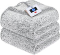 Sealy Electric Blanket Twin Size, Soft Sherpa Heated Blanket Single Control by Sealy
