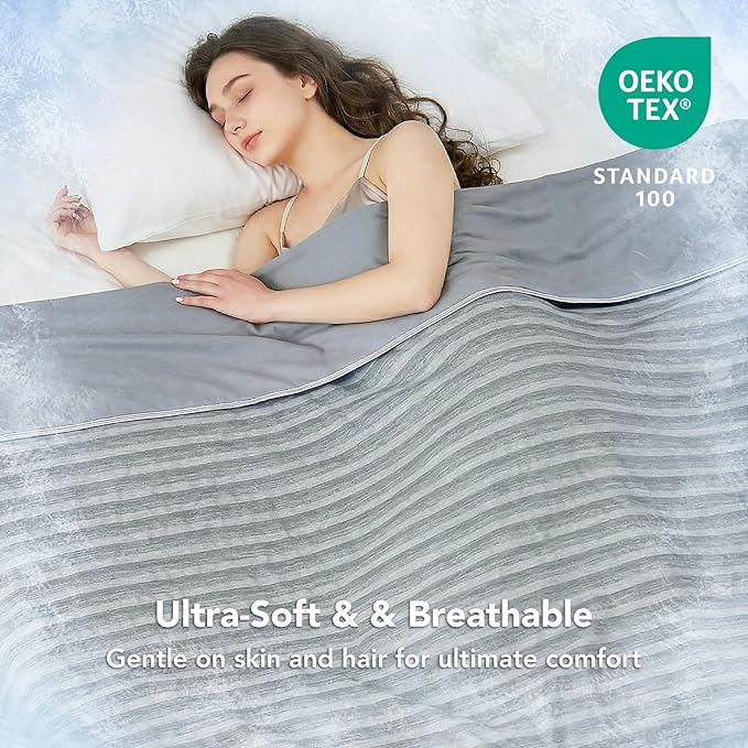 GOHERO Cooling Blanket Throw- 50"x60" Summer Cooling Throw Blanket - Image 2