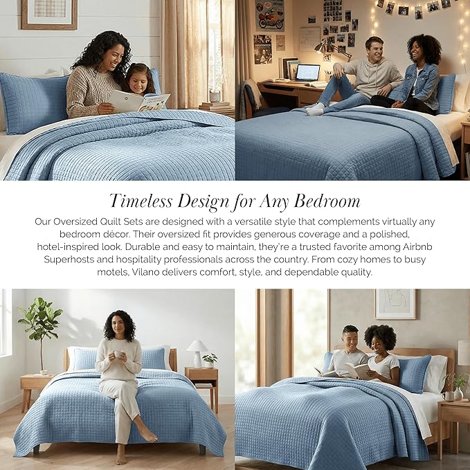 Southshore Fine Living, Inc. Twin Size Quilts, Microfiber Quilt, Lightweight - Image 6