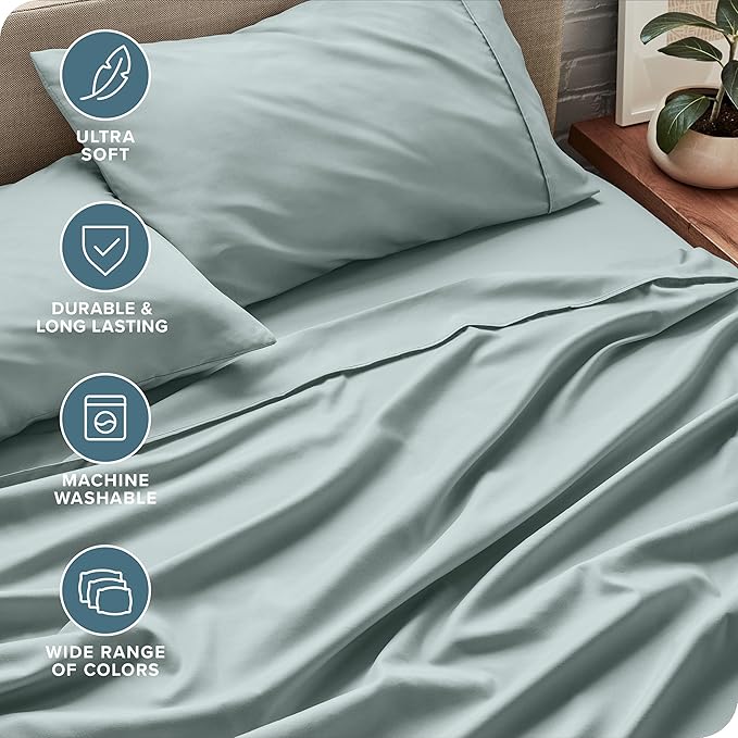 Bare Home Queen Sheet Set - Image 4