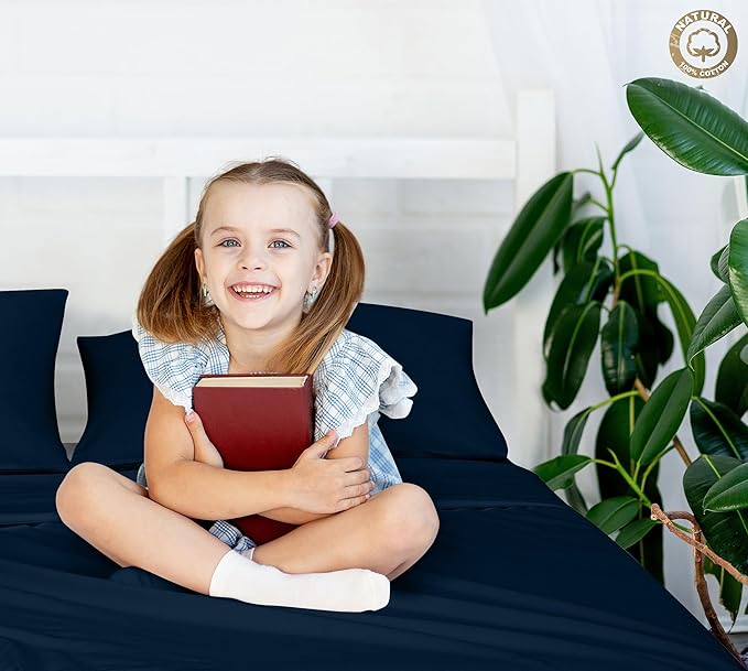 Royale Linens 400 Thread Count 100% American Grown Cotton Flat Sheet - Image 8