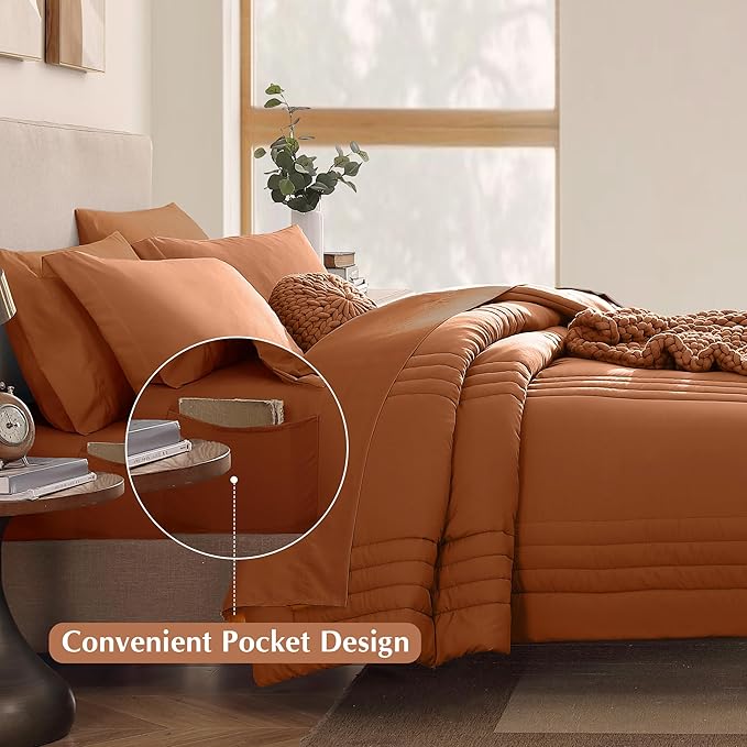 Monbix California King Size Comforter Set - Image 4