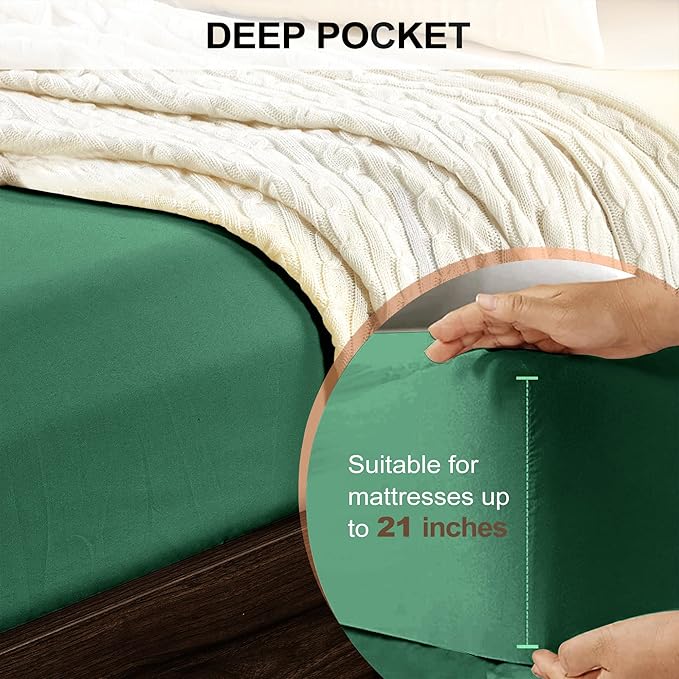 FreshCulture Queen Fitted Sheet Only - Image 4