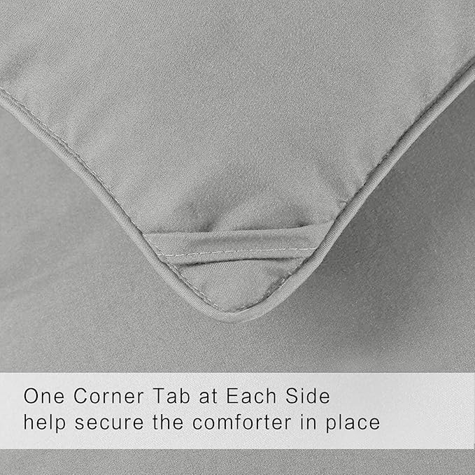 COHOME Oversized Queen Size Comforter, All-Season Quilted Down Alternative - Image 5