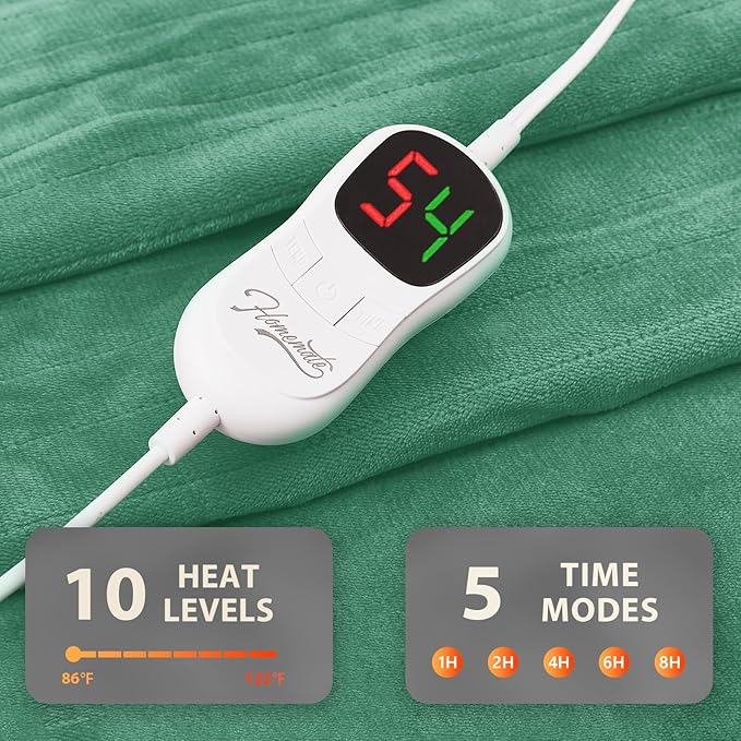Homemate Electric Heated Blanket King Size - Image 4