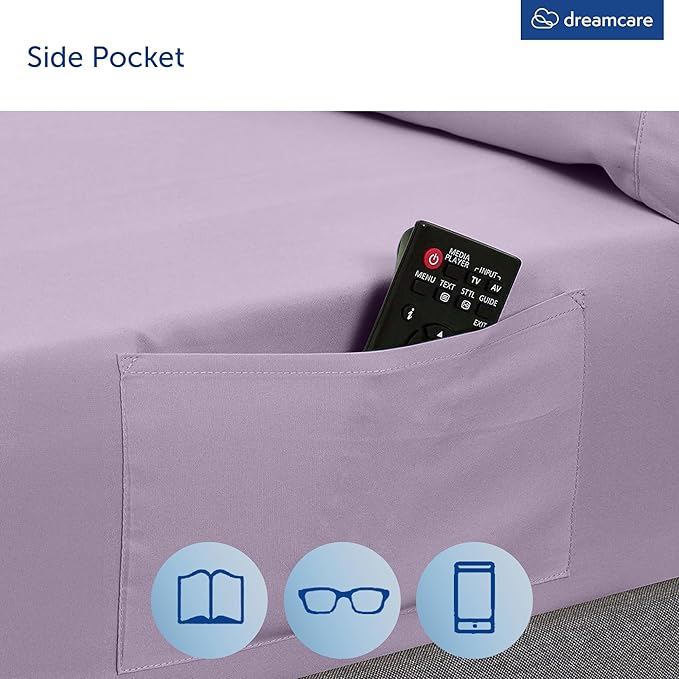 DREAMCARE King Size Sheets Set - Image 5
