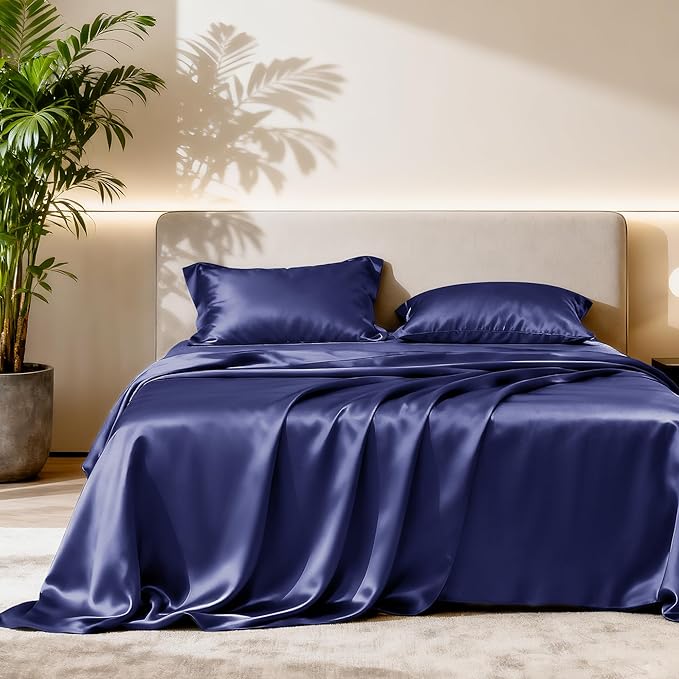 Love's cabin Satin King Sheet Sets by Lovescabin