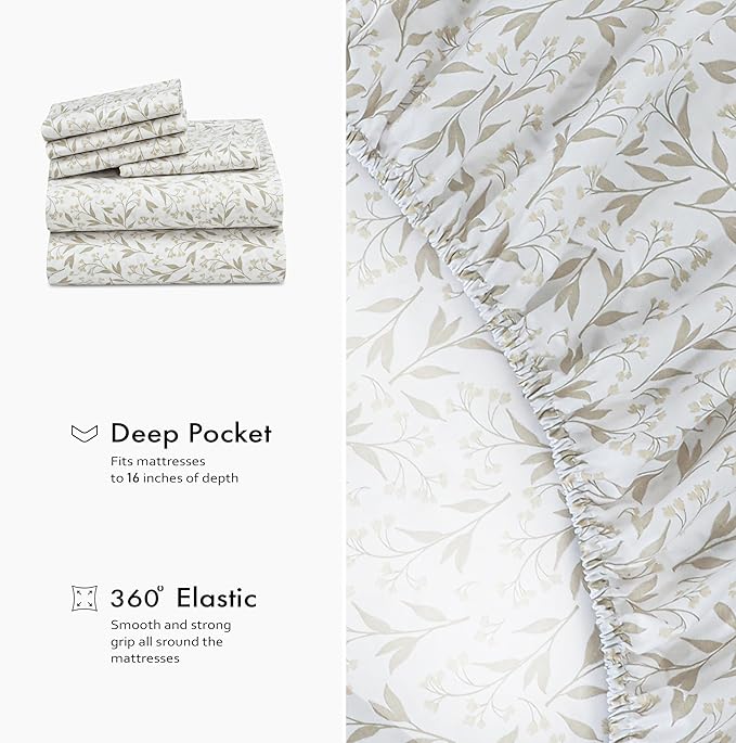 RUVANTI 4 Pcs Cotton Sheets - Image 7