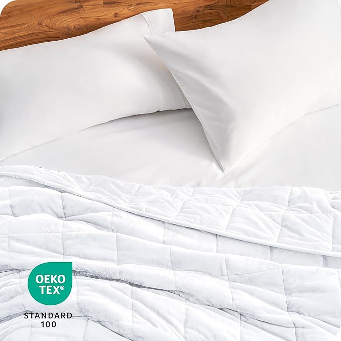 Bare Home Weighted Blanket Twin or Full Size 10lb - Image 7