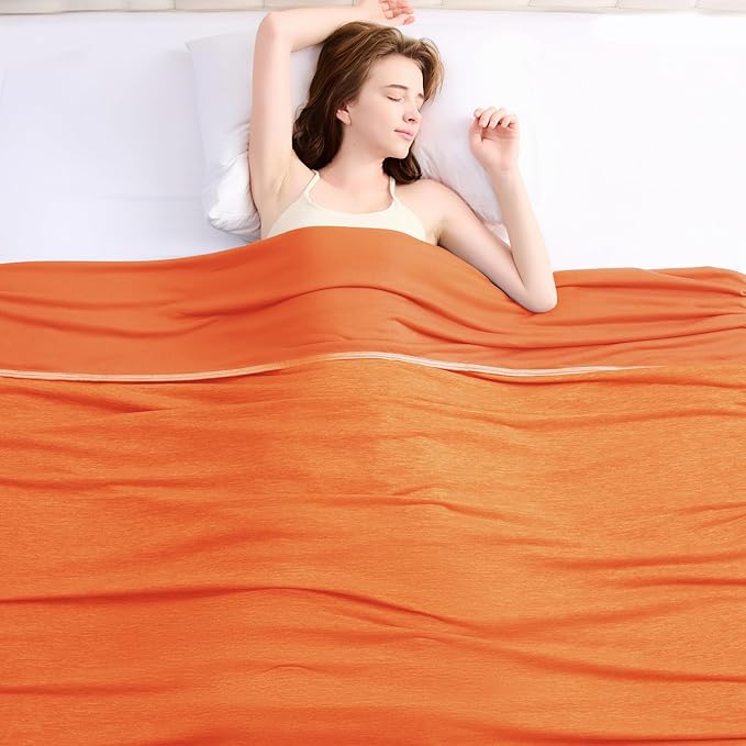 Topcee Cooling Blanket for Night Sweats Absorbs Heat to Keep Adults, Children by Topcee%E2%80%94ForYourGoodSleep