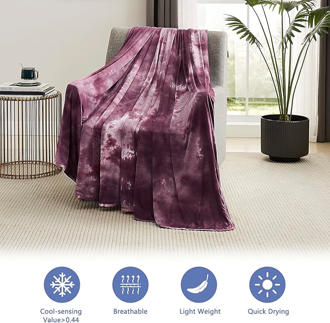 Topcee Cooling Blankets for Hot Sleepers, Arc-Chill Q-Max >0.5 Cool Fiber - Image 6