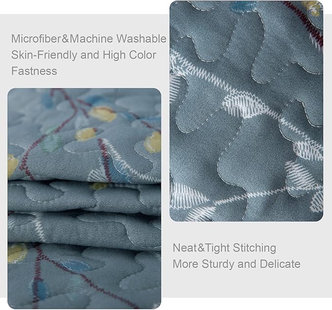 Exclusivo Mezcla Reversible Boho Quilts King Size - Image 5