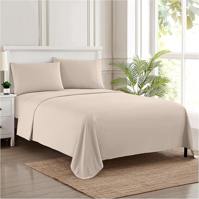 King Size Sheets by SweetHomeCollection