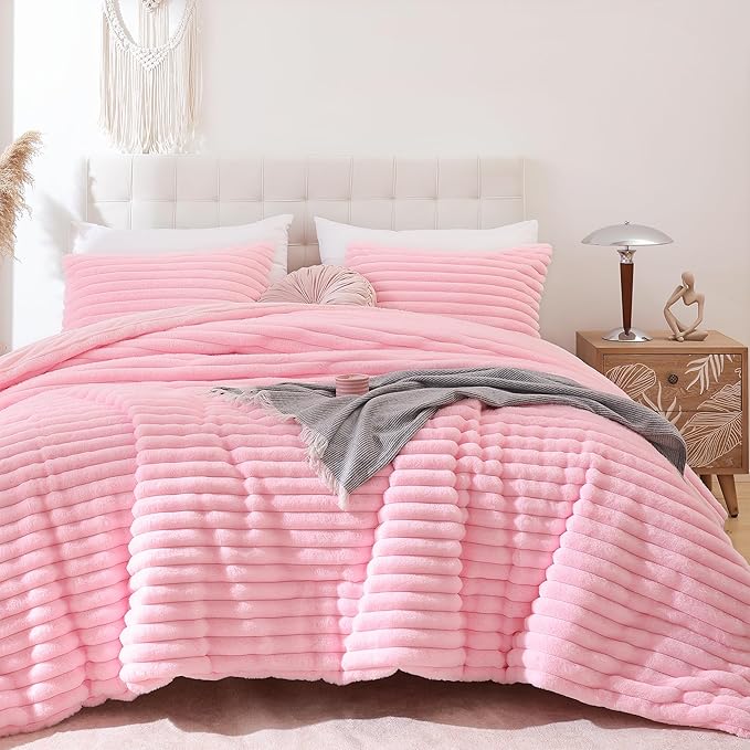 Smoofy Fluffy Twin Comforter Sets 2 Pieces by SMOOFY