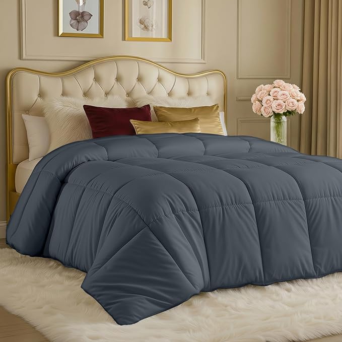 Utopia Bedding Comforters Queen Size, All Season Duvet Insert, Down Alternative by UTOPIABEDDING