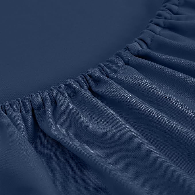 FreshCulture Twin Fitted Sheets, Bulk Pack of 6, Deep Pocket, Soft Microfiber - Image 2