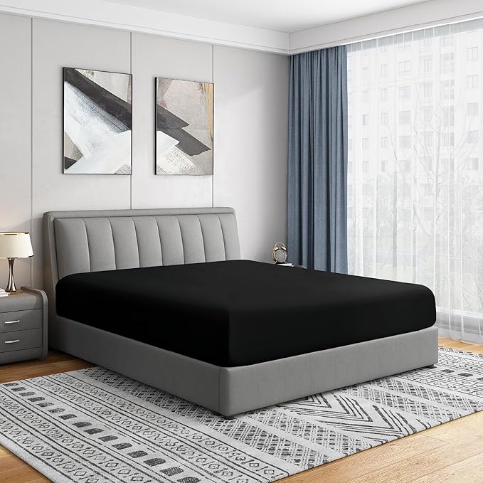 Cathay Home Queen Fitted Sheet by CathayHome