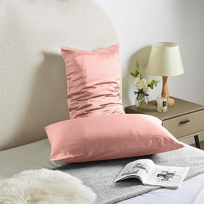 Silk Pillowcase for Hair and Skin Mulberry Silk Pillowcase Soft Breathable - Image 3