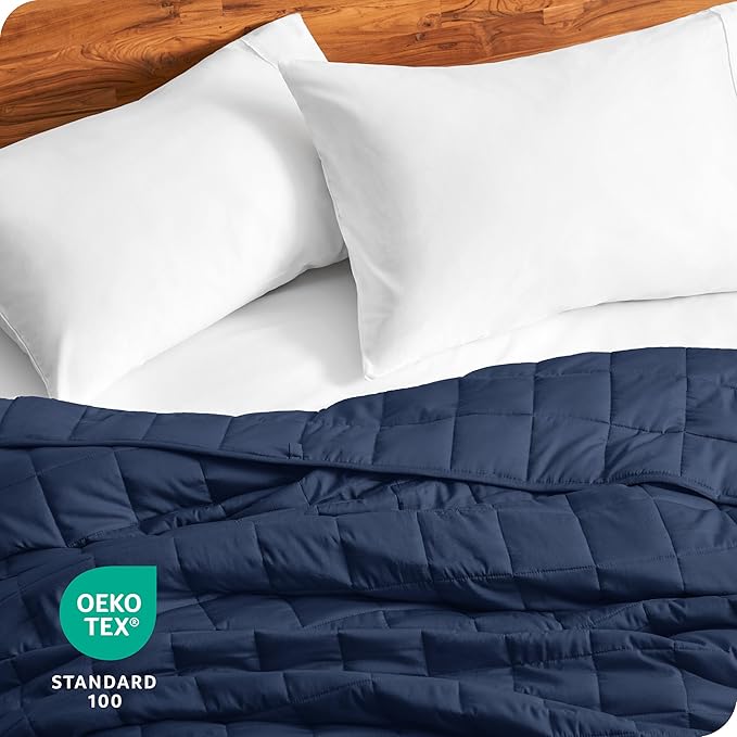 Bare Home Weighted Blanket Full or Queen Size 15lb - Image 7